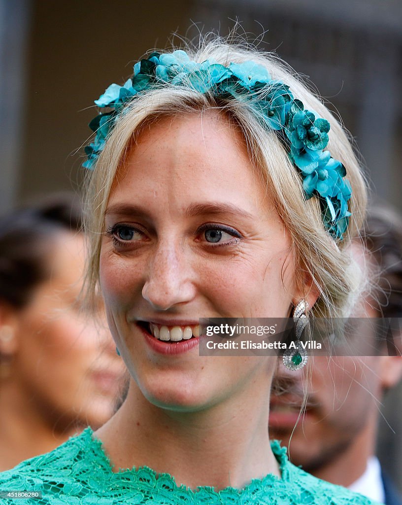 Wedding Of Prince Amedeo Of Belgium And Elisabetta Maria Rosboch Von Wolkenstein