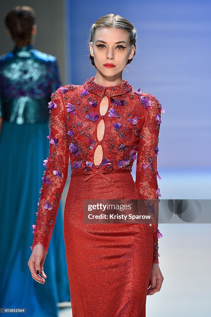 Georges Hobeika : Runway - Paris Fashion Week : Haute-Couture Fall/Winter 2014-2015