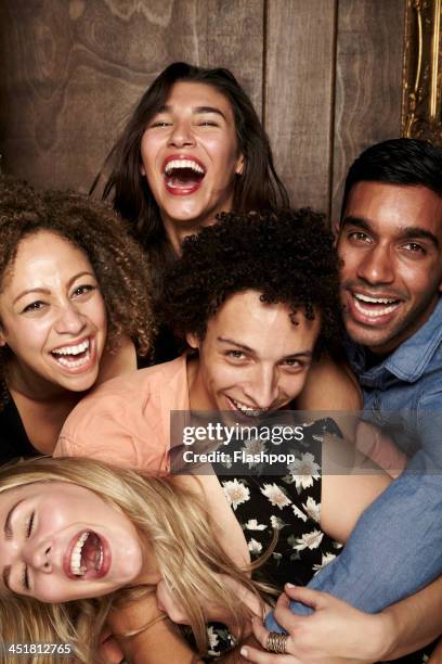 group of friends having fun - group of people laughing stock pictures, royalty-free photos & images