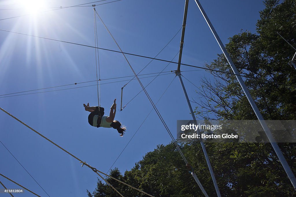 Trapeze Artists Soar At Gore Place