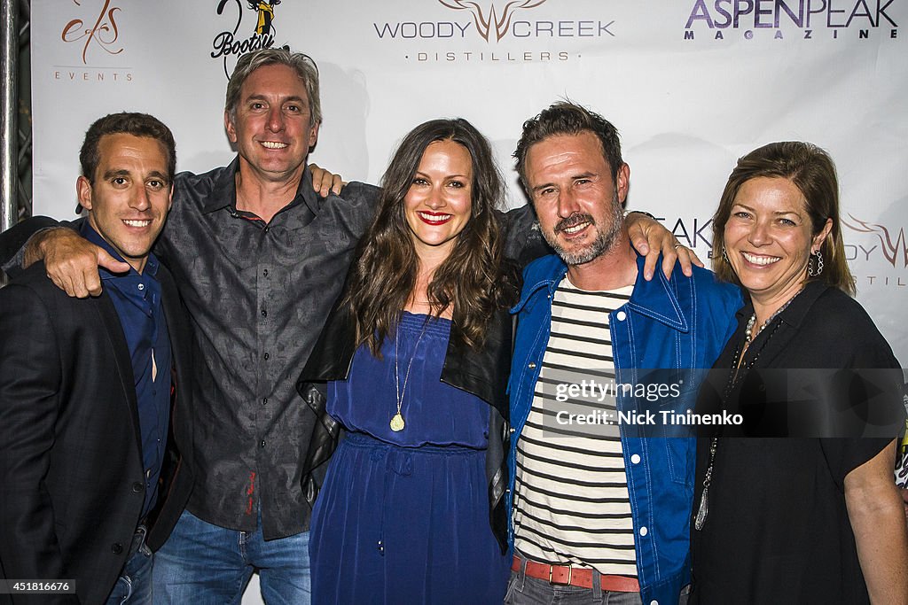 Aspen Peak Magazine's 10th Anniversary With Woody Creek Distillers At Bootsy Bellows Hosted By David Arquette
