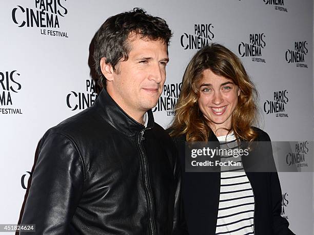 Guillaume Canet and Adele Haenel attend the screening of Andre Techine's film "L'Homme Qu'on Aimait Trop" on day 3 of Festival Paris Cinema 2014 at...