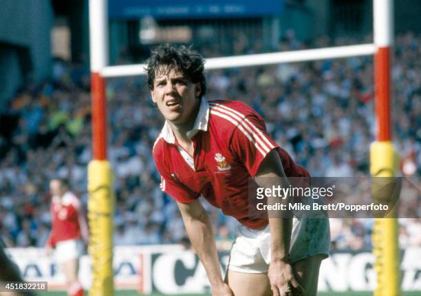 Jonathan Griffiths of Llanelli during the Schweppes Challenge Cup Final between Llanelli and Neath at Cardiff Arms Park on 6th May 1989. Neath beat...