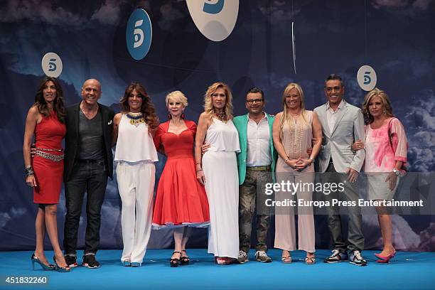 Paz Padilla, Kiko Matamoros, Raquel Bollo, Karmele Marchante, Rosa Benito, Jorge Javier Vazquez, Belen Esteban, Kiko Hernandez and Lidia Lozano...