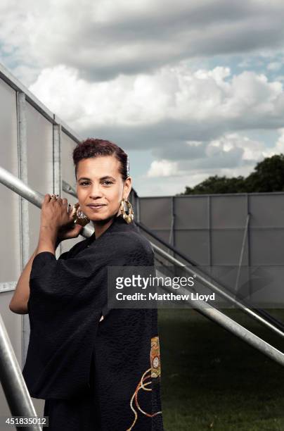 Singer Neneh Cherry is photographed for the Times on June 6, 2014 in London, England.