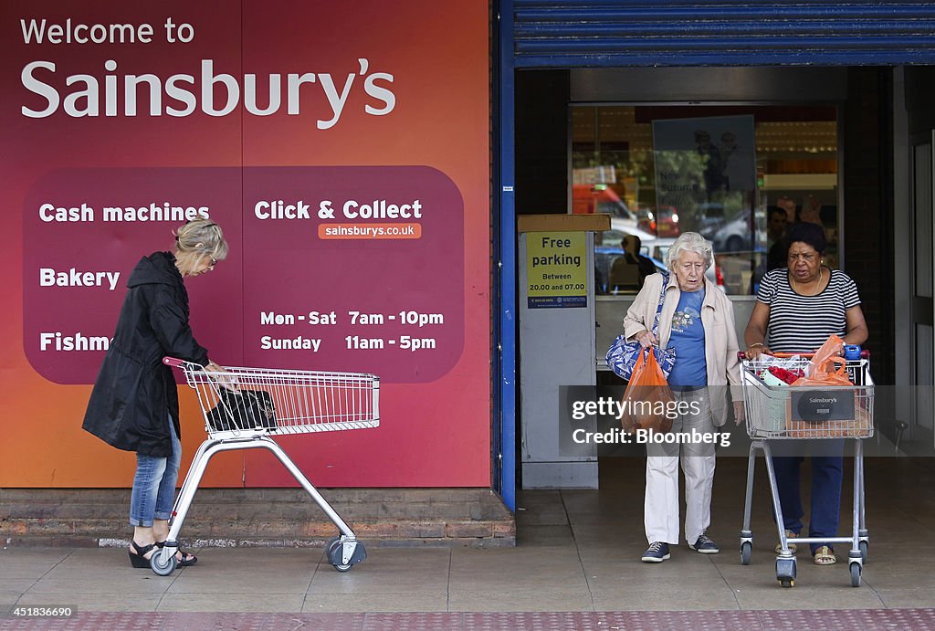 J Sainsbury Plc Supermarkets As New Chief Executive Officer Mike Coupe Prepares To Take Over