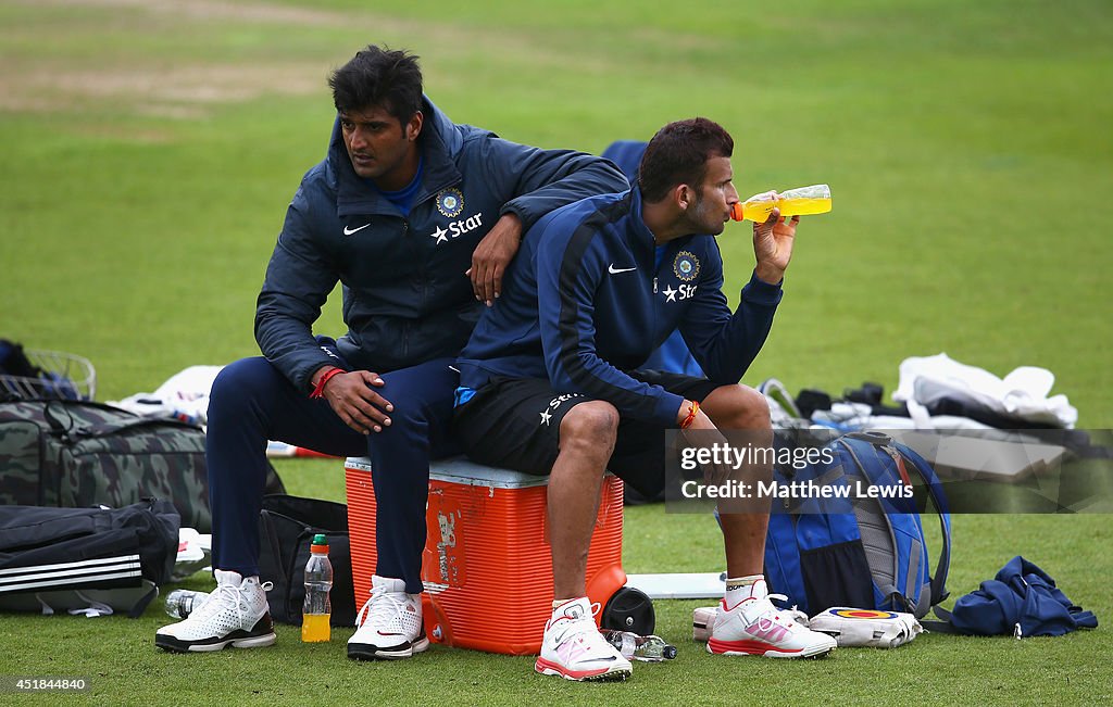 England & India Nets Session