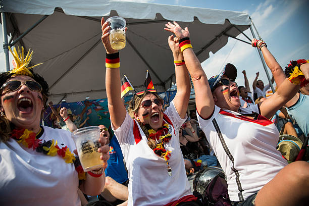 USA: Soccer Fans Gather To Watch Semifinal World Cup Match Between Germany And Brazil