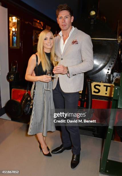 Joanne Froggatt and James Cannon attend an after party following the press night performance of "The Curious Incident Of The Dog In The Night-Time"...