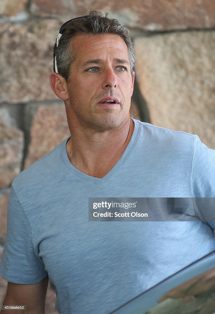 Ricky Sandler, founder of hedge fund Eminence Capital, arrives for... News Photo Getty Images