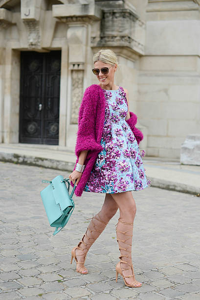 FRA: Street Style - Paris Fashion Week, Haute Couture F/W 2014-2015 : July 8th