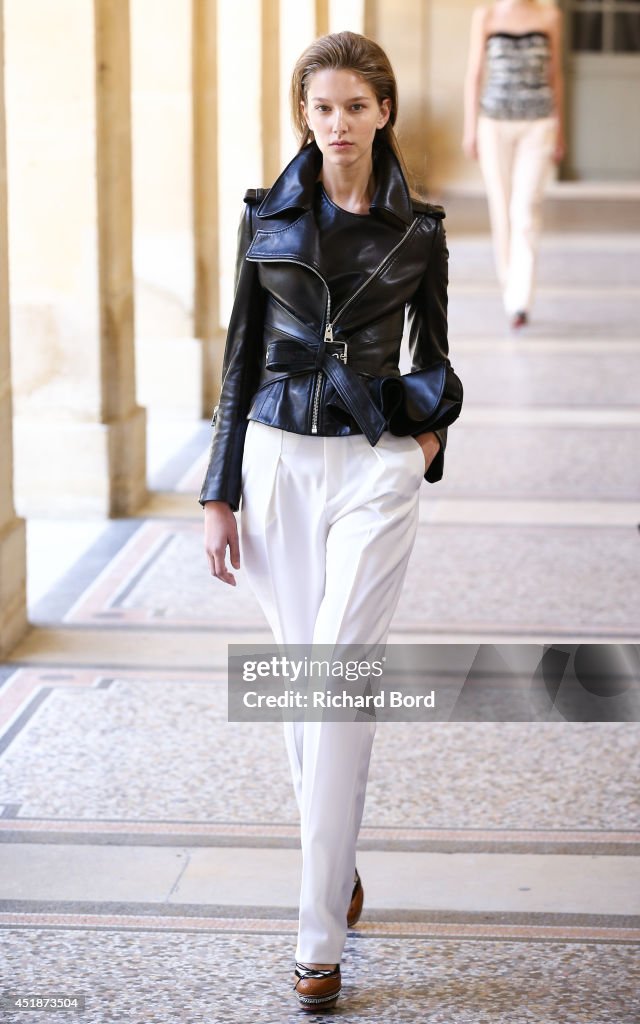 Bouchra Jarrar : Runway - Paris Fashion Week : Haute-Couture Fall/Winter 2014-2015