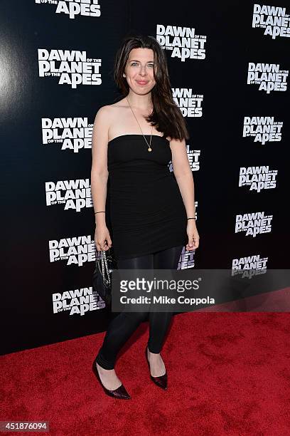 Actress Heather Matarazzo attends the "Dawn Of The Planets Of The Apes" premiere at Williamsburg Cinemas on July 8, 2014 in New York City.