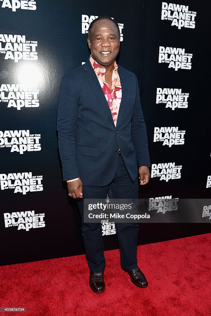 "Dawn Of The Planets Of The Apes" New York Premiere