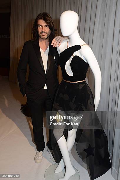 Stephane Rolland attends the Stephane Rolland Show as part of Paris Fashion Week - Haute Couture Fall/Winter 2014-2015 at Cinema Elysees Biarritz on...