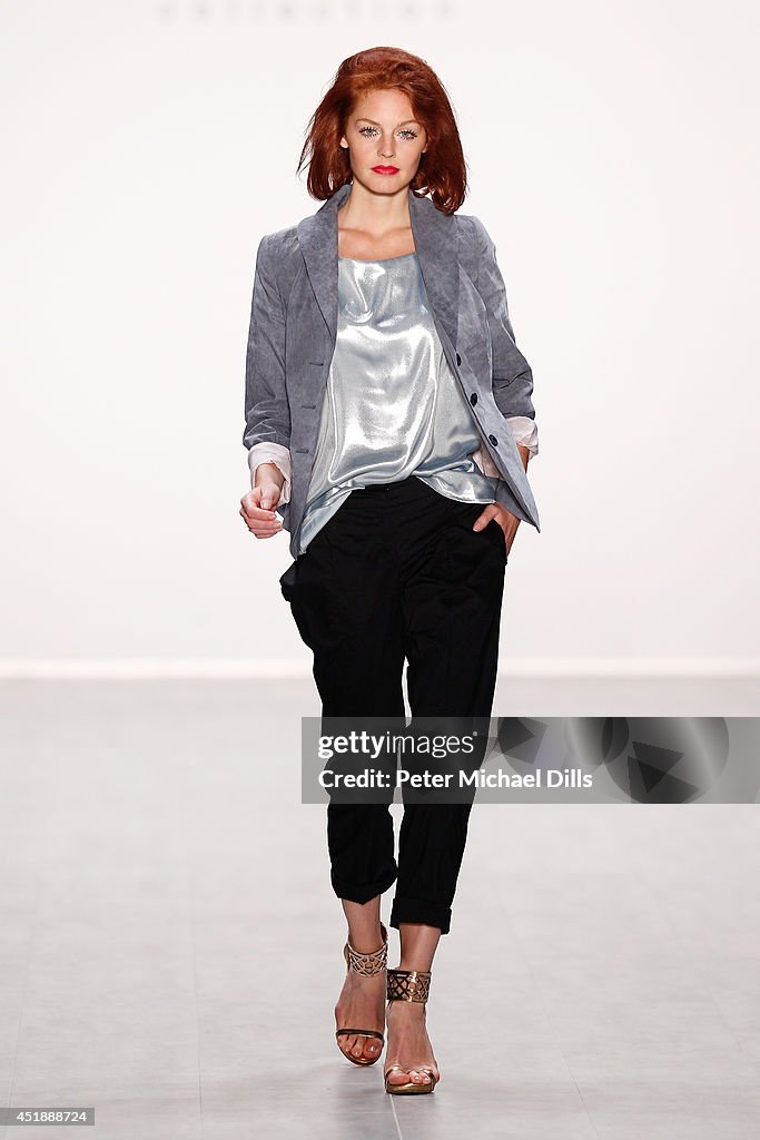 Anja Gockel Show - Mercedes-Benz Fashion Week Spring/Summer 2015