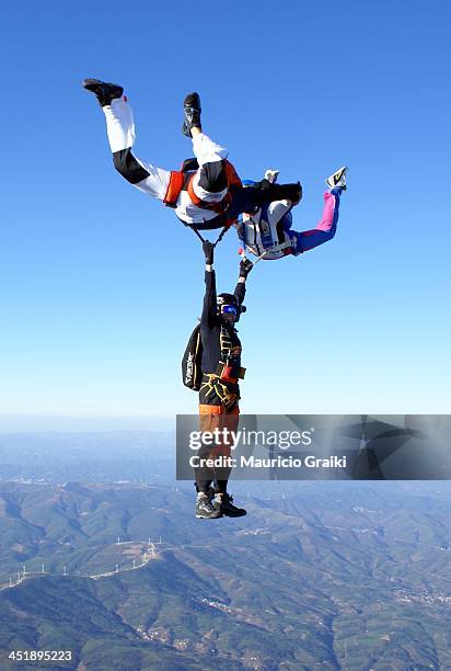 Skydive, paraquedismo, skydiving, cruz, hibrido, queda livre, free fall, fun, diversão, crazy, extreme, radical, paraquedas, paracaidismo,...