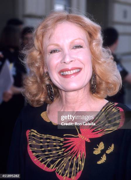 Actress Linda Kaye Henning attends the 50th Annual Primetime Emmy Awards - Creative Arts Emmy Awards on August 29, 1998 at the Pasadena Civic...