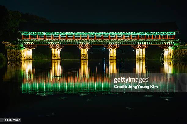 Woljeong bridge in Gyeongju, South Korea. Gyeongju has 2,000 years history. There are so many cultural assets.