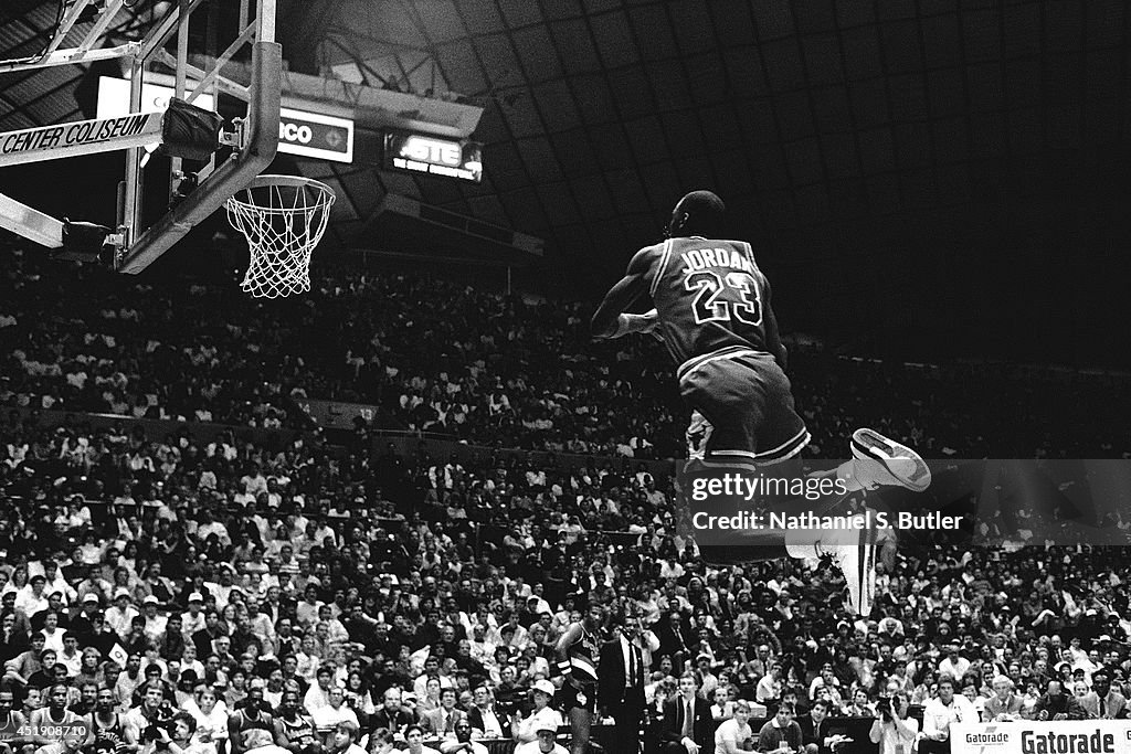 1987 All Star Slam Dunk Contest: Michael Jordan