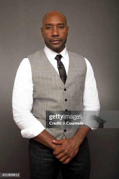 Actor Morris Chestnut is photographed at the American Black Film Festival at the Metropolitan Pavilion on June 20, 2014 in New York City.