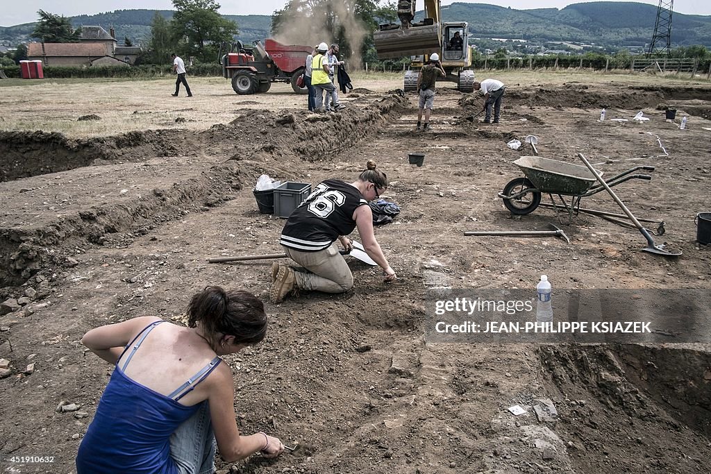 FRANCE-ARCHAEOLOGY-HERITAGE