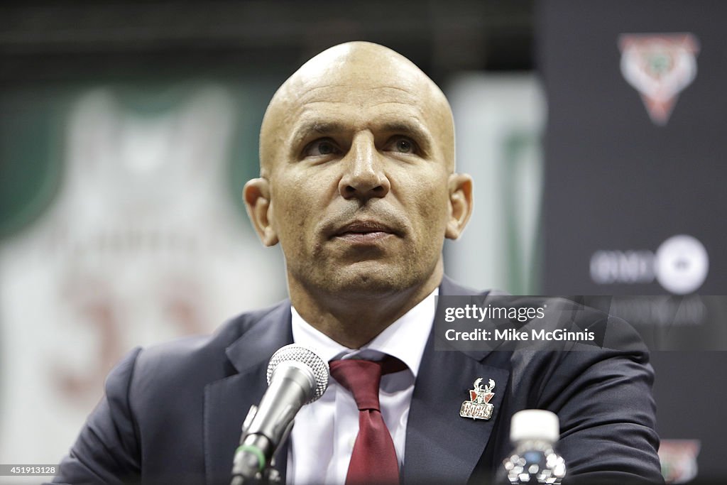 Milwaukee Bucks Introduce Jason Kidd