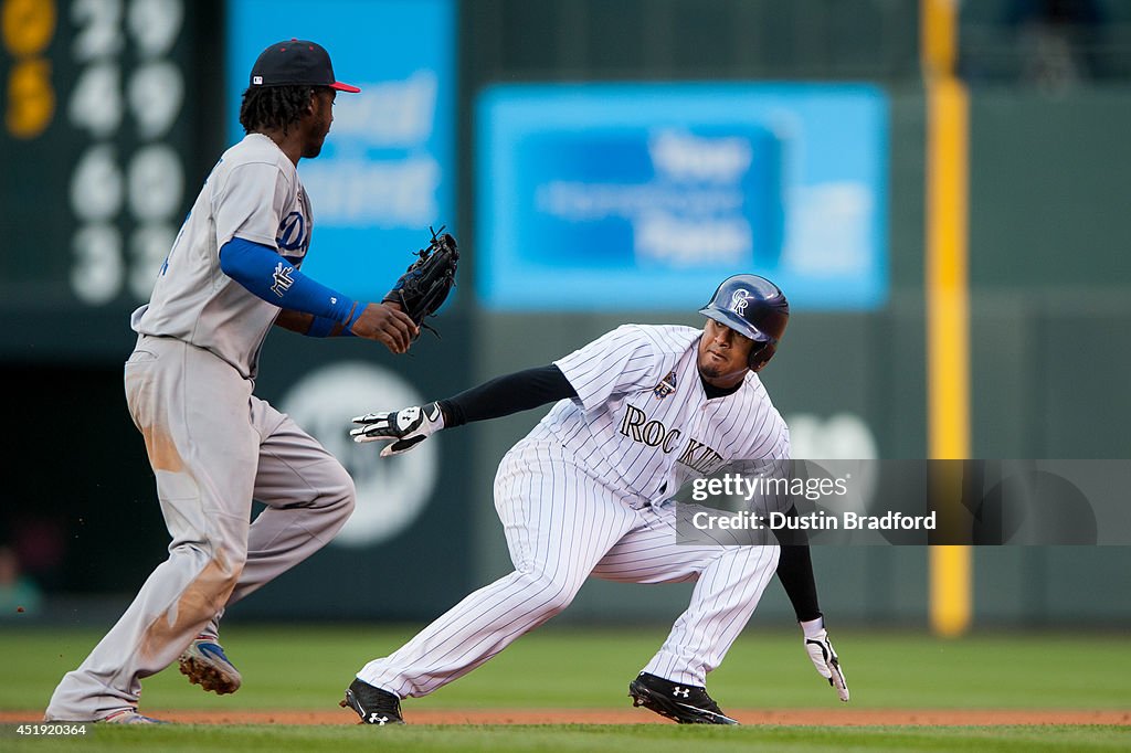 Los Angeles Dodgers v Colorado Rockies