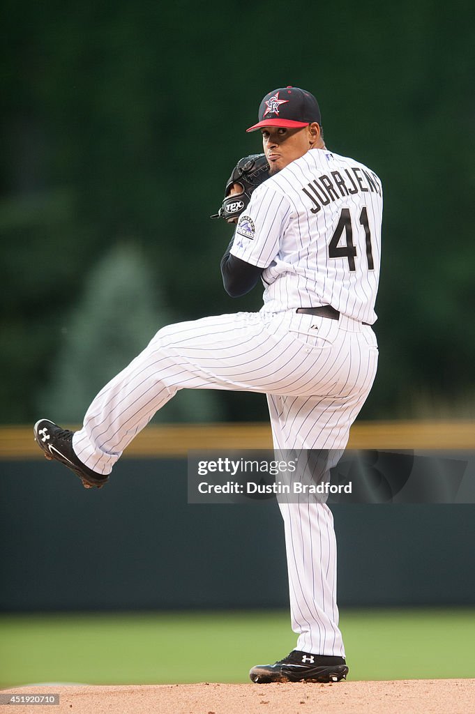 Los Angeles Dodgers v Colorado Rockies