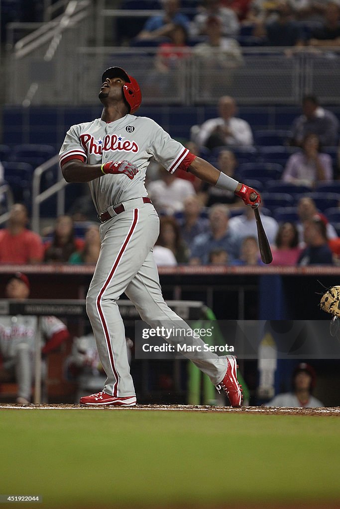 Philadelphia Phillies v Miami Marlins