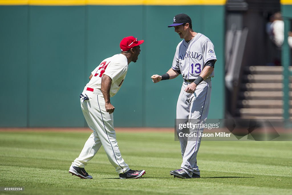 Colorado Rockies v Cleveland Indians