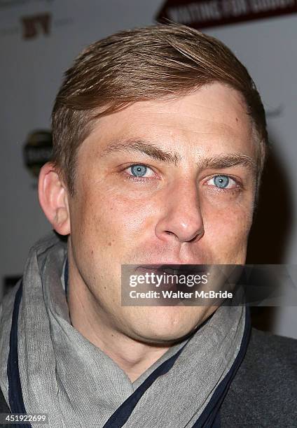 Paul Mathias attends the "Waiting For Godot" Opening Night at the Cort Theatre on November 24, 2013 in New York City.