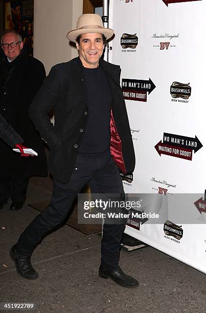 Yul Vazquez attends the "Waiting For Godot" Opening Night at the Cort Theatre on November 24, 2013 in New York City.