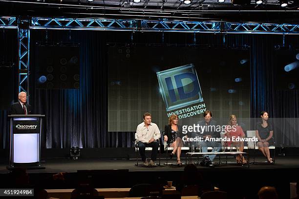 Henry Schleiff, Group President, Investigation Discovery, Destination America, American Heroes Channel and Discovery Life Channel; Christopher...
