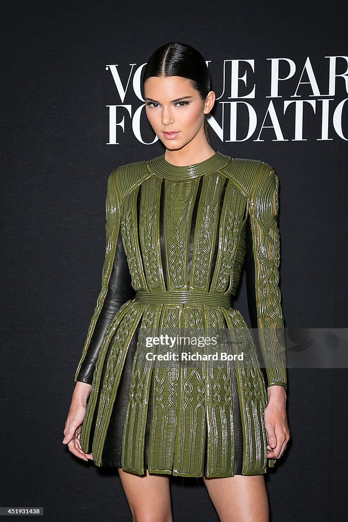 Vogue Foundation Gala Arrivals - Paris Fashion Week : Haute-Couture Fall/Winter 2014-2015