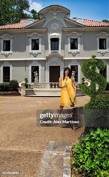 Real Housewives of Atlanta cast member, Sheree Whitfield is photographed for Atlanta Magazine on September 1, 2009 in Atlanta, Georgia. PUBLISHED...