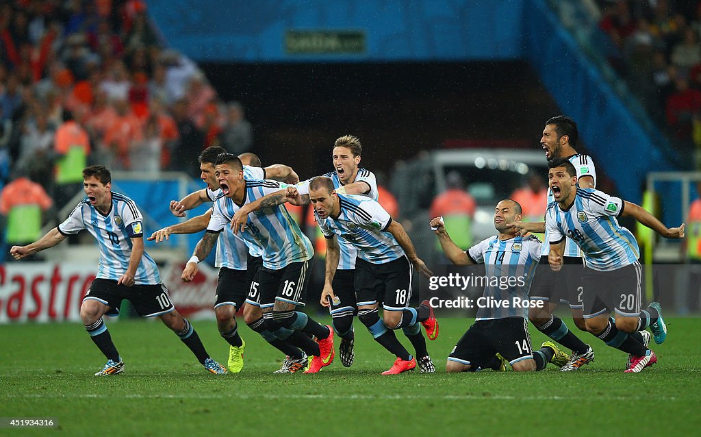 Netherlands v Argentina: Semi Final - 2014 FIFA World Cup Brazil