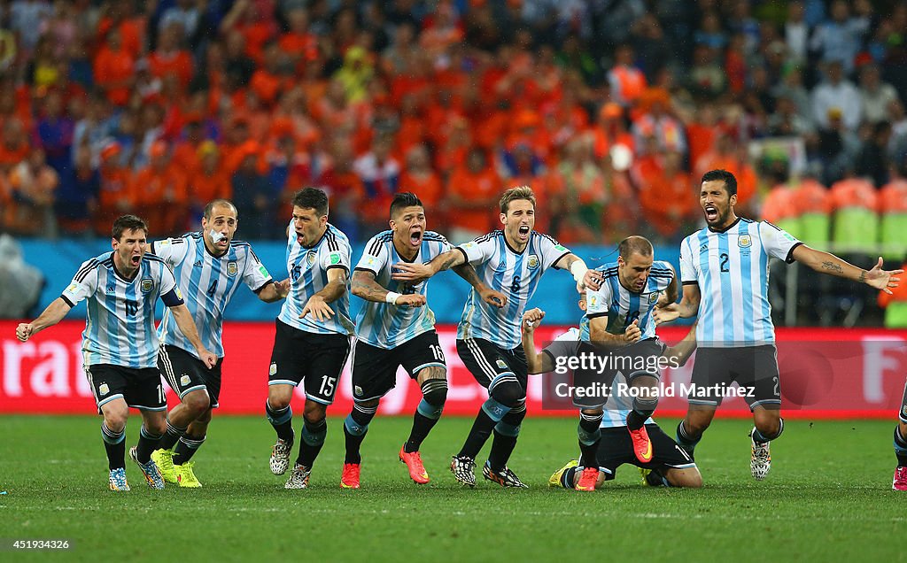 Netherlands v Argentina: Semi Final - 2014 FIFA World Cup Brazil