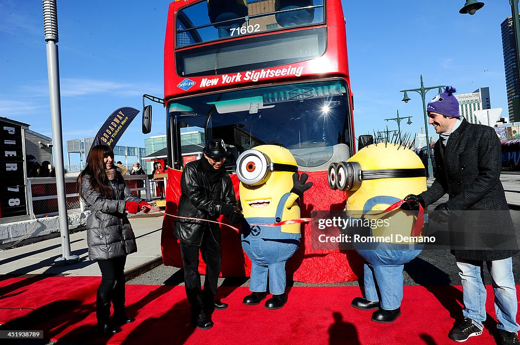 Gray Line New York Honors "Despicable Me 2" With Ride Of Fame