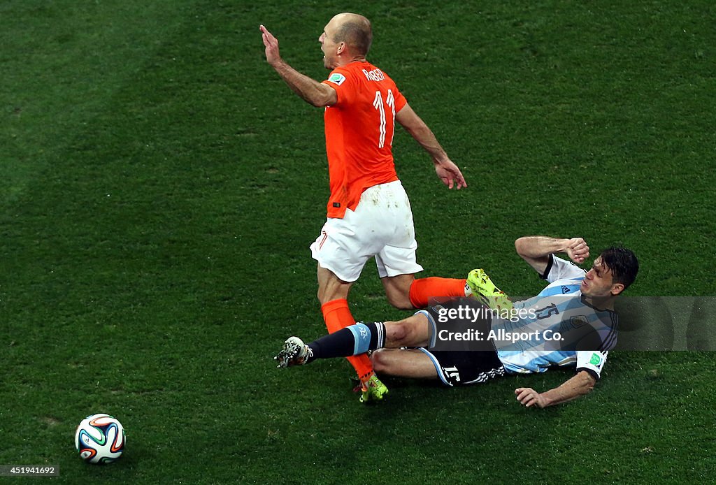 Netherlands v Argentina: Semi Final - 2014 FIFA World Cup Brazil