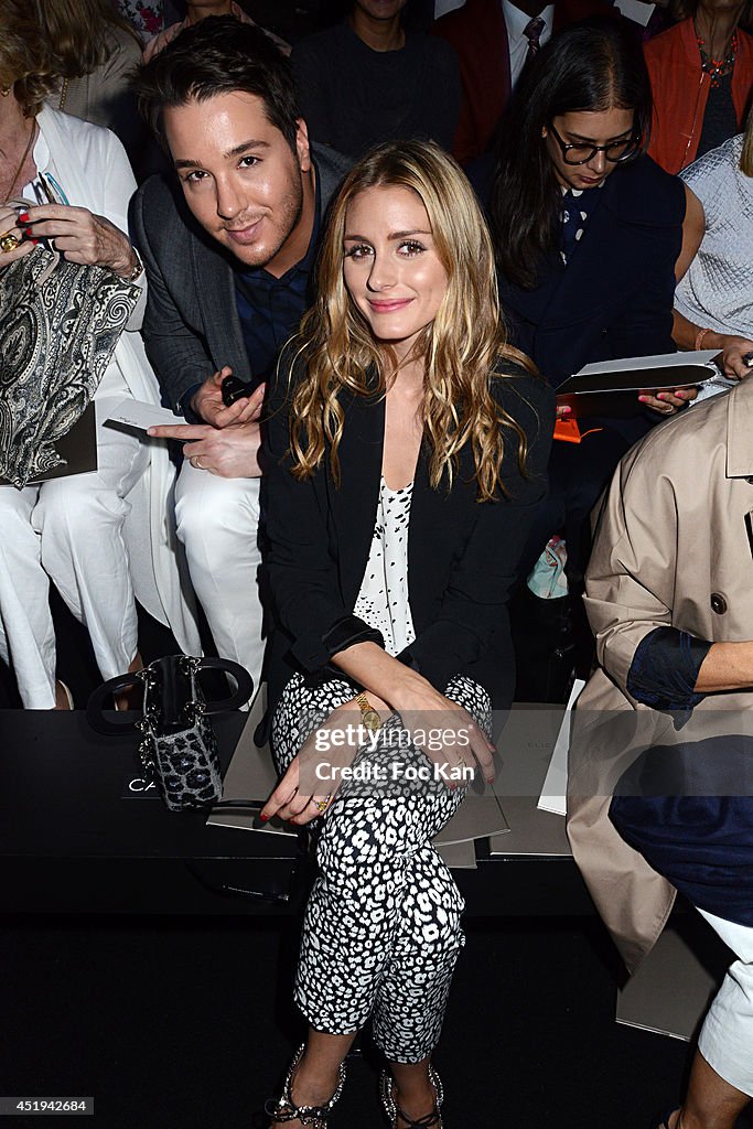 Elie Saab  : Front Row  - Paris Fashion Week : Haute Couture Fall/Winter 2014-2015