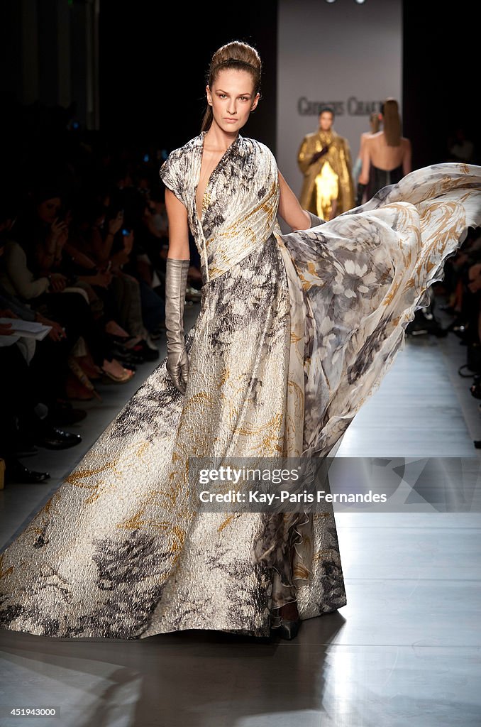 Georges Chakra : Runway - Paris Fashion Week : Haute Couture Fall/Winter 2014-2015