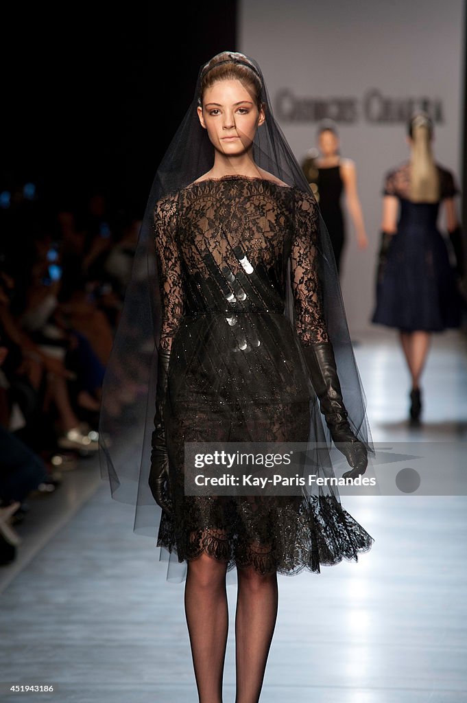 Georges Chakra : Runway - Paris Fashion Week : Haute Couture Fall/Winter 2014-2015