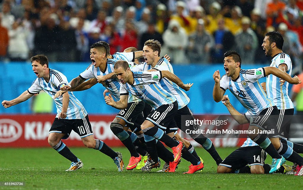 Netherlands v Argentina: Semi Final - 2014 FIFA World Cup Brazil