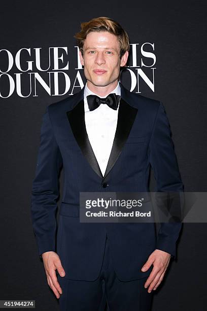 James Norton attends the Vogue Foundation Gala as part of Paris Fashion Week at Palais Galliera on July 9, 2014 in Paris, France.