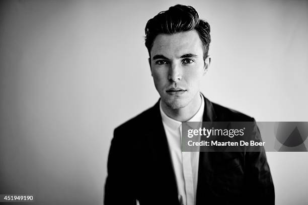 Actor Tom Hughes is photographed for the Summer Television Critics Association at the at the Beverly Hilton Hotel on July 9, 2014 in Beverly Hills,...