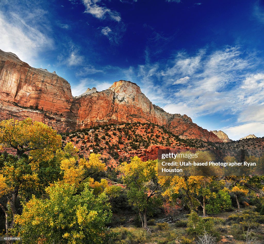 Zion National Park, late October