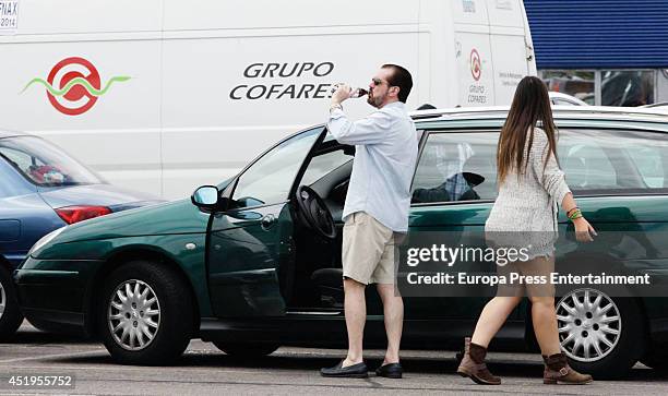 Queen Letizia of Spain's father, Jesus Ortiz is seen on June 22, 2014 in Madrid, Spain.