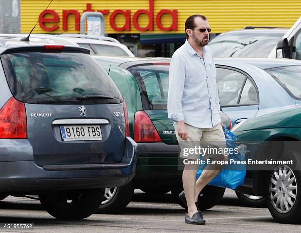 Queen Letizia of Spain's father, Jesus Ortiz is seen on June 22, 2014 in Madrid, Spain.