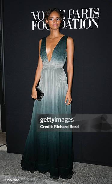 Malaika Firth attends the Vogue Foundation Gala as part of Paris Fashion Week at Palais Galliera on July 9, 2014 in Paris, France.